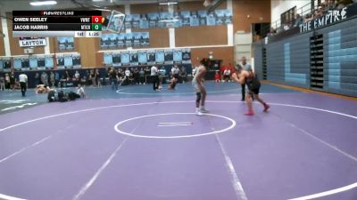 165 lbs Cons. Round 3 - Jacob Harris, Mountain Crest vs Owen Seeley, Viewmont