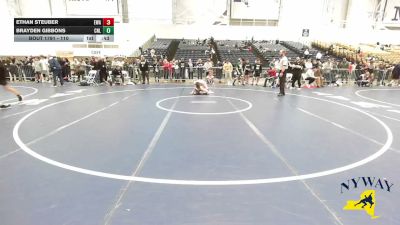 110 lbs Quarterfinal - Brayden Gibbons, Club Not Listed vs Ethan Steuber, Empire Wrestling Academy