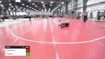 285 lbs Round Of 32 - Clay Bachman, VA vs Christian Solano, NY