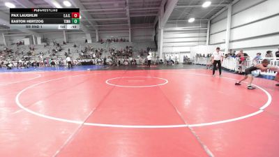 80 lbs Rr Rnd 1 - Pax Laughlin, Elite Athletic Club Gold vs Easton Hertzog, Terps SMASH ES