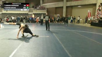 152 Championship Bracket Champ. Round 2 - Carson Hartmann, Scott West vs Easton Dircks, Brainerd