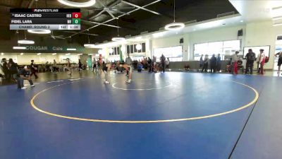 120 lbs Champ. Round 2 - Fidel Lara, Moreno Valley vs Isaac Castro, Heritage