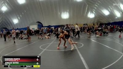 96 lbs Round 5 (8 Team) - Jordan Bates, DWA vs Dawson Martz, Noah Mattin`s WA