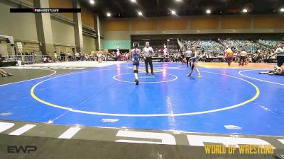 77 lbs Quarterfinal - Kalaya Baxter, Grizzly Wrestling Club vs Rane Mitchell, College Prep Wrestling Academy