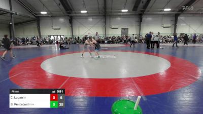 80 lbs Final - Cal Logan, Dendy Trained Wrestling vs Brady Pentecost, Roundtree Blue