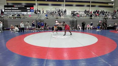 285 lbs Semifinal - William Thomas, Woodland Wrestling vs Thomas Dougherty, Level Up Wrestling Center