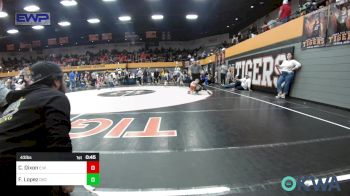 43 lbs Quarterfinal - Cole Dixon, Elgin Wrestling vs Franciso Lopez, OKC Saints Wrestling
