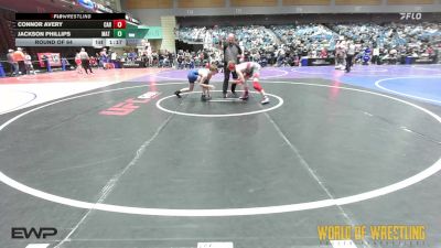 115 lbs Round Of 64 - Connor Avery, Carbon vs Jackson Phillips, Mat Time