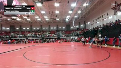 285 lbs Quarterfinal - Enrique Guerrero, Keller Timber Creek vs Liam Campbell, Lewisville Flower Mound