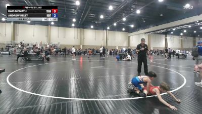 59 lbs Rr Rnd 2 - Kaid McMath, Team Barracuda vs Andrew Kelly, Heatwave Wrestling Academy