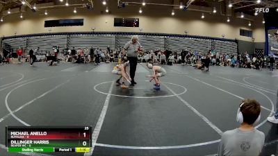 72 lbs Round 1 (4 Team) - Michael Anello, Ruthless vs Dillinger Harris, Reaper WC