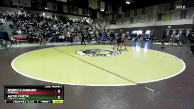 126 lbs Cons. Round 3 - Joseph Guardado, Esperanza vs Jacob Pintor, Temescal Canyon