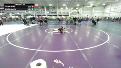 77 lbs Round Of 32 - Tegan Rehm, Team Tugman vs Bryce Galpin, Methuen