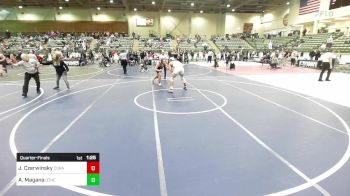 190 lbs Quarterfinal - Jaeden Czerwinsky, Coral Academy vs Adrian Magana, Othello WC