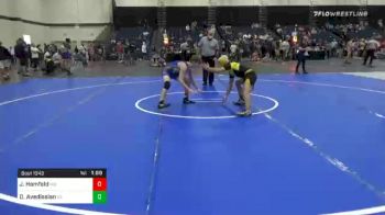 126 lbs Consolation - James Homfeld, MO vs Devin Avedissian, CA