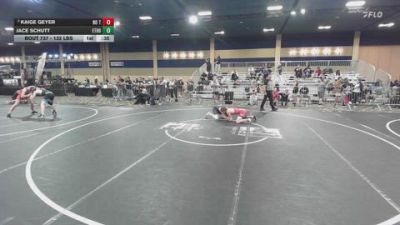 132 lbs Consi Of 8 #2 - Kaige Geyer, No Team vs Jace Schutt, Ethos Wrestling Club