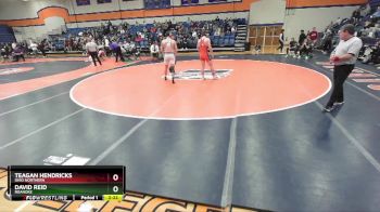 165 lbs 3rd Place Match - Teagan Hendricks, Ohio Northern vs David Reid, Roanoke