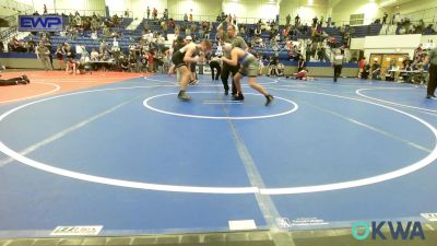 160 lbs Final - Ty Guthrie, Checotah Matcats vs JORDAN MCKINNEY, Team Tulsa Wrestling Club