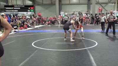 110 lbs Cons. Semi - Halle Holmes, Frontenac vs Brinnley Morris, Jr. Kaws
