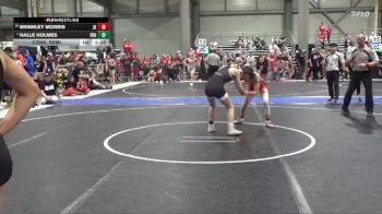 110 lbs Cons. Semi - Halle Holmes, Frontenac vs Brinnley Morris, Jr. Kaws