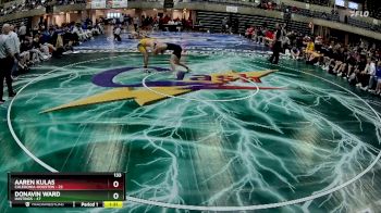 133 lbs Semis & 1st Wrestleback (8 Team) - Aaren Kulas, Caledonia-Houston vs Donavin Ward, Hastings