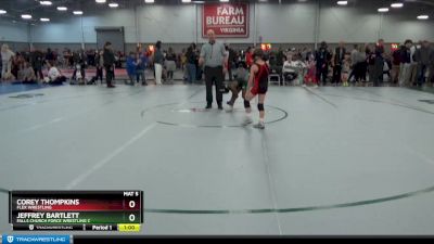 62 lbs Cons. Semi - Jeffrey Bartlett, Falls Church Force Wrestling C vs Corey THOMPKINS, Flex Wrestling