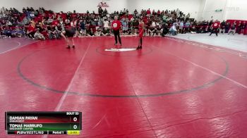 132 lbs Champ. Round 1 - Tomas Marrufo, Discovery Canyon vs Damian Payan, Eaglecrest