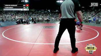 B5A-126 lbs Semifinal - Cash Bratt, Chickasha vs Jericho Burkart, Coweta