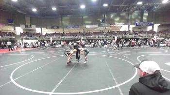 90 lbs Consolation - Braxton Hart, Hays Wrestling Club vs Behr Tillery, Unattached