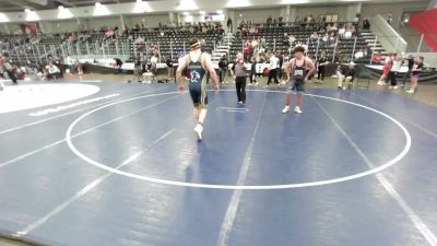 285 lbs Champ. Round 3 - John Montgomery, Knights Wrestling Club vs Wyatt Horton, Braves Wrestling Club