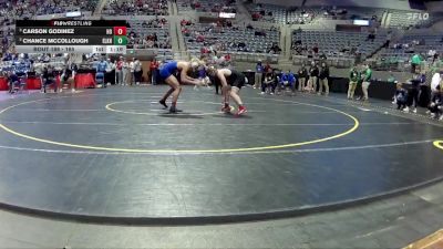 165 lbs Semifinal - Carson Godinez, Homestead vs Chance McCollough, Elkhart