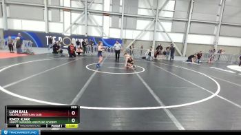93 lbs Champ. Round 1 - Liam Ball, Kalispell Wrestling Club vs Knox Kjar, Liberty Warriors Wrestling Academy