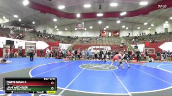 126 lbs Cons. Round 6 - Owen Ingalls, CIA vs Liam Wechsler, Whiteland Wrestling Club