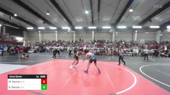 156 lbs Consolation - Mark Garcia, Badlands WC vs Devan Garcia, Center Vikings