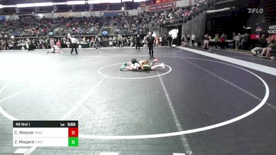 90 lbs Rr Rnd 1 - Camden Weaver, Moen Wrestling Academy vs Zion Mogard, CIWC Team Intensity