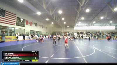 95 lbs Round 2 - Kaelyn Nargiel, Sublime Wrestling Academy vs Ivy Eiman, Grace Wrestling Club