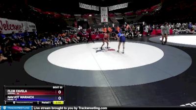 100 lbs Placement Matches (16 Team) - Flor Favela, SDIKWA vs Navjot Waraich, MDWA