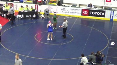 167 lbs Semifinal - Cydney Rea, Northwestern vs Za'mirrah Hodge, Albert Gallatin