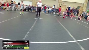 96 lbs Round 2 (8 Team) - Preston Pas, Glasgow WA vs Avery Hogue, Dendy Trained