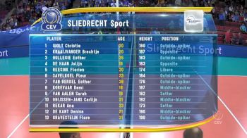 2018 CEV Womens Champions League Allianz MTV STUTTGART vs SLIEDRECHT Sport