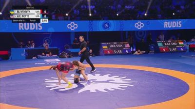 59 kg 1/2 Final - Mariia Vynnyk, Ukraine vs Abigail Elizabeth Nette, United States