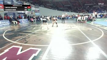 5A Boys 175 lbs Quarterfinal - Daemian Deen, Crater Boys vs Bryce Johnson, Thurston Boys