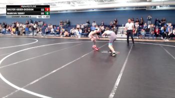 141 lbs Champ. Round 2 - Marcus Terry, Nebraska-Kearney vs Sklyer Geier-Dodson, Chadron State