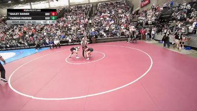 3A 120 lbs Quarterfinal - Bailey Rainer, Grantsville vs Farrah Parker, Carbon