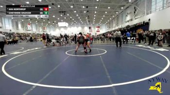 185 lbs Round 3 - Cheyenne Graham, Club Not Listed vs Ava Northrup, Club Not Listed