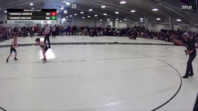 26 lbs Quarterfinal - Zander Wilcox, MWC Wrestling Academy vs Gunnar Andrys, Sidney Wrestling Club