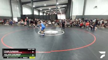 138 lbs Quarterfinal - Tyler Fleshman, Reality Sports Wrestling Club vs Malakai Childress, Marysville Wrestling Club