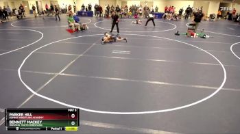 70 lbs Cons. Round 2 - Bennett Mackey, Wayzata Youth Wrestling vs Parker Hill, Summit Wrestling Academy