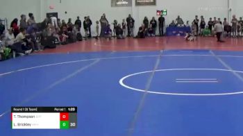 70 lbs Round 1 (6 Team) - Logan Brickley, VB FIGHTHOUSE vs Taylor Thompson, JEFFERSON WC