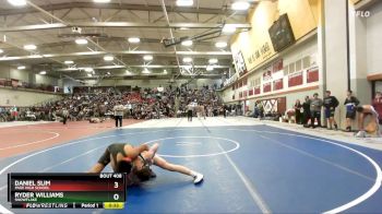 150 lbs Cons. Round 2 - Daniel Slim, Page High School vs Ryder Williams, Snowflake